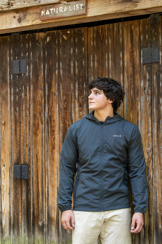 BIRD Everyday Jacket worn outdoors