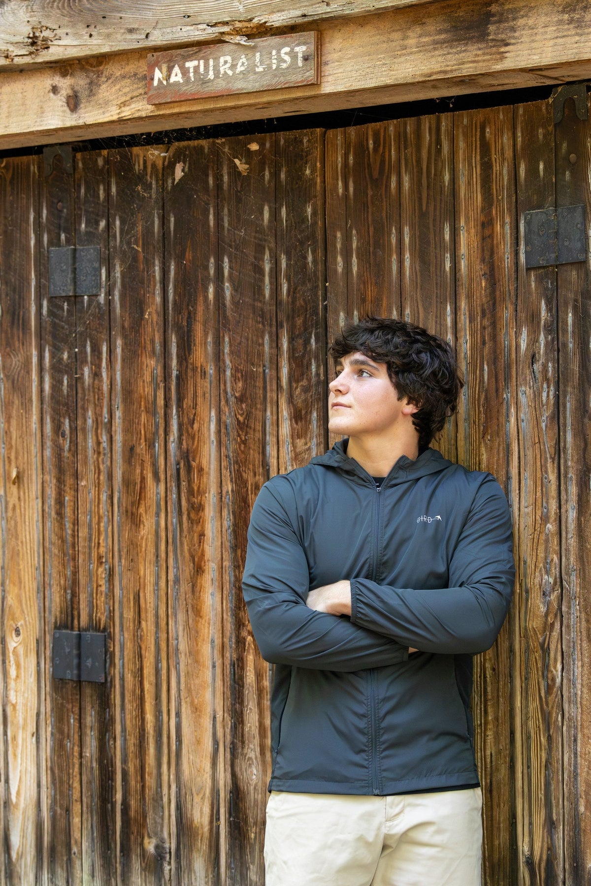 BIRD Everyday Jacket worn outdoors