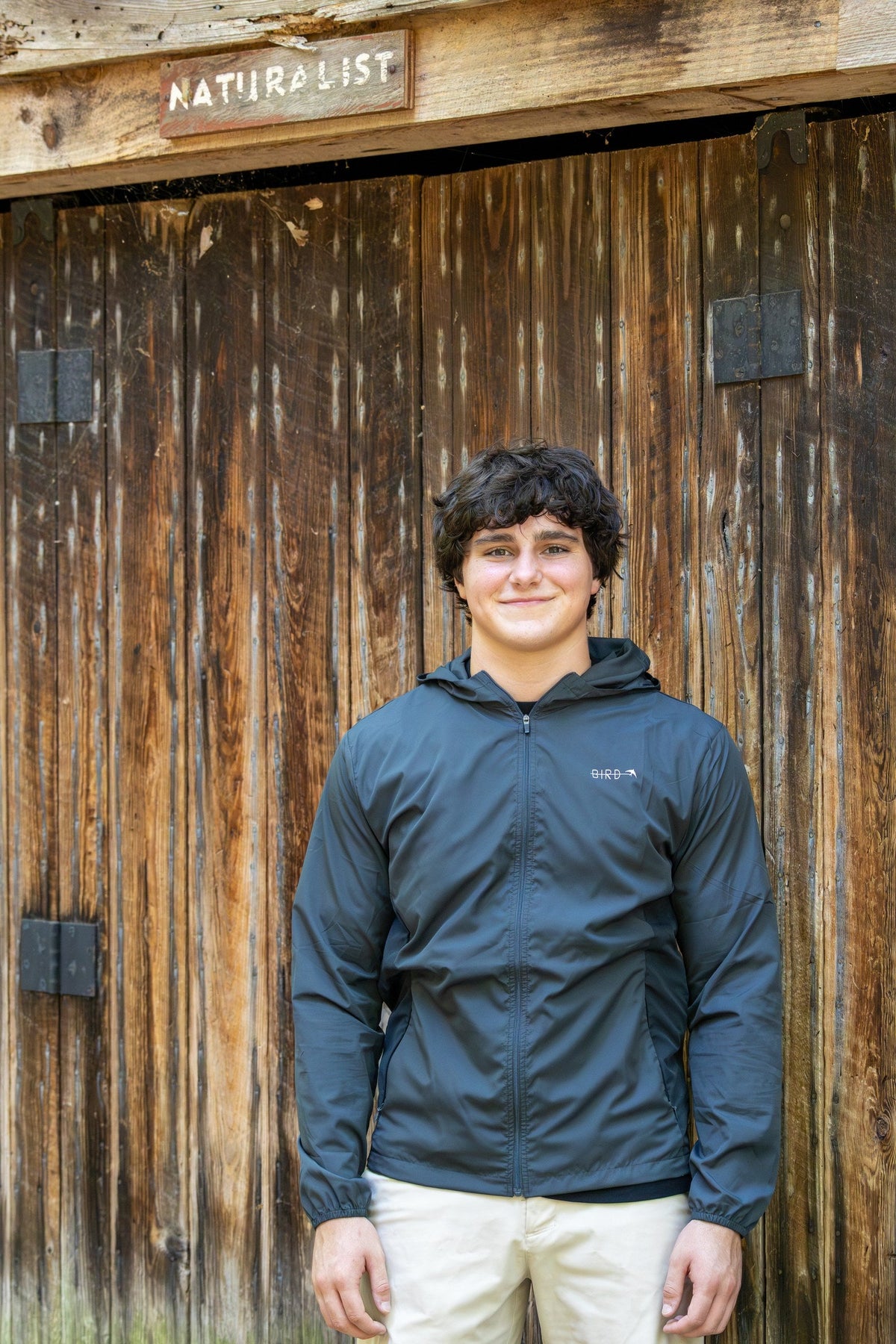 BIRD Everyday Jacket worn outdoors