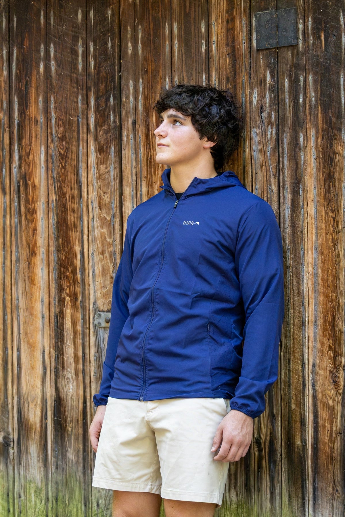 BIRD Everyday Jacket worn outdoors
