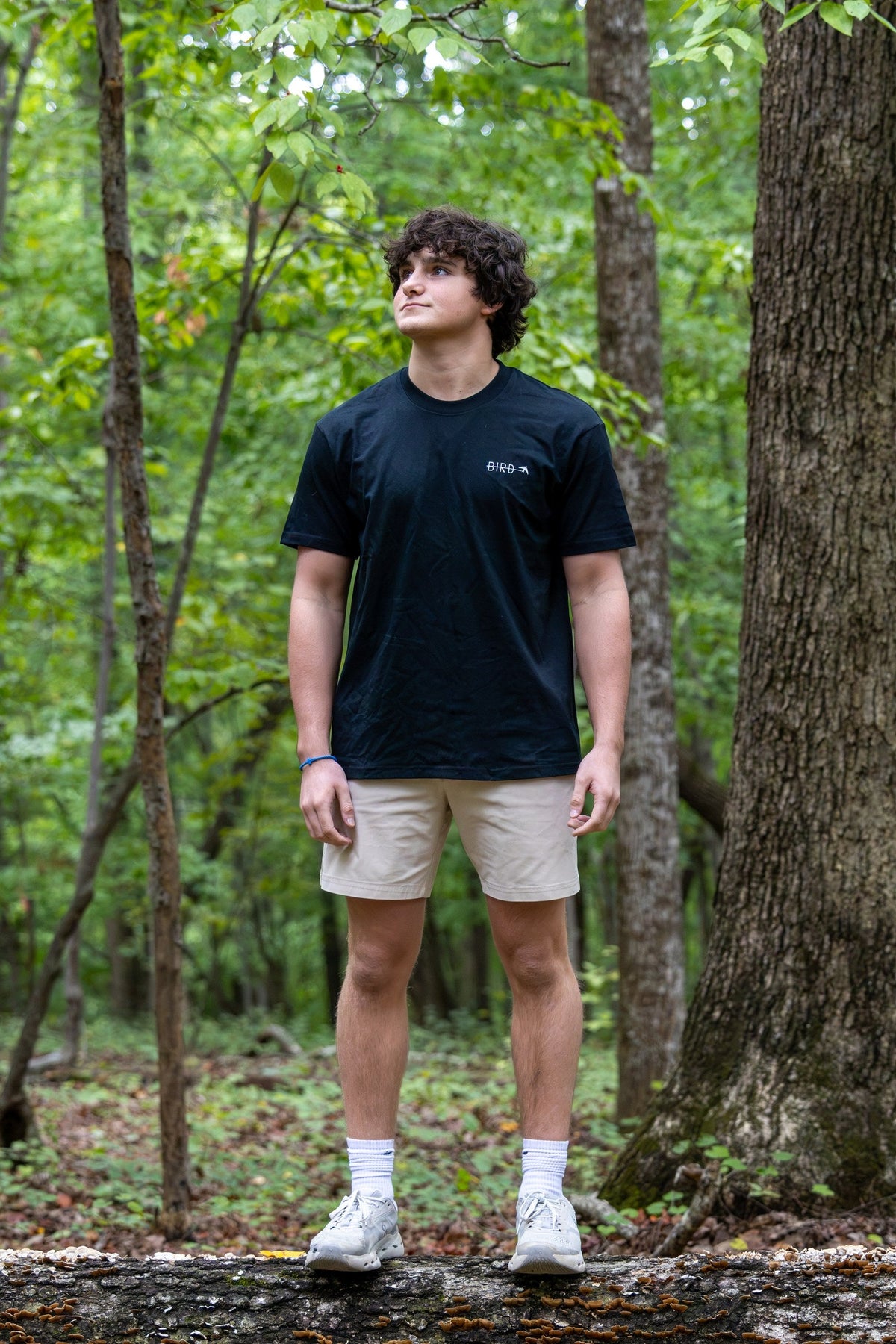 Green Narrows Illustrated tee — back view